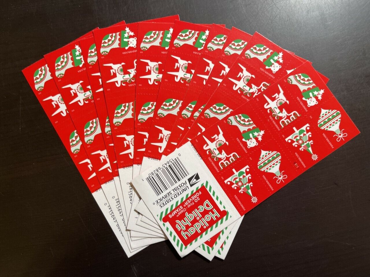 Christmas Stamps (USPS Postage Stamps for Holiday Mail)